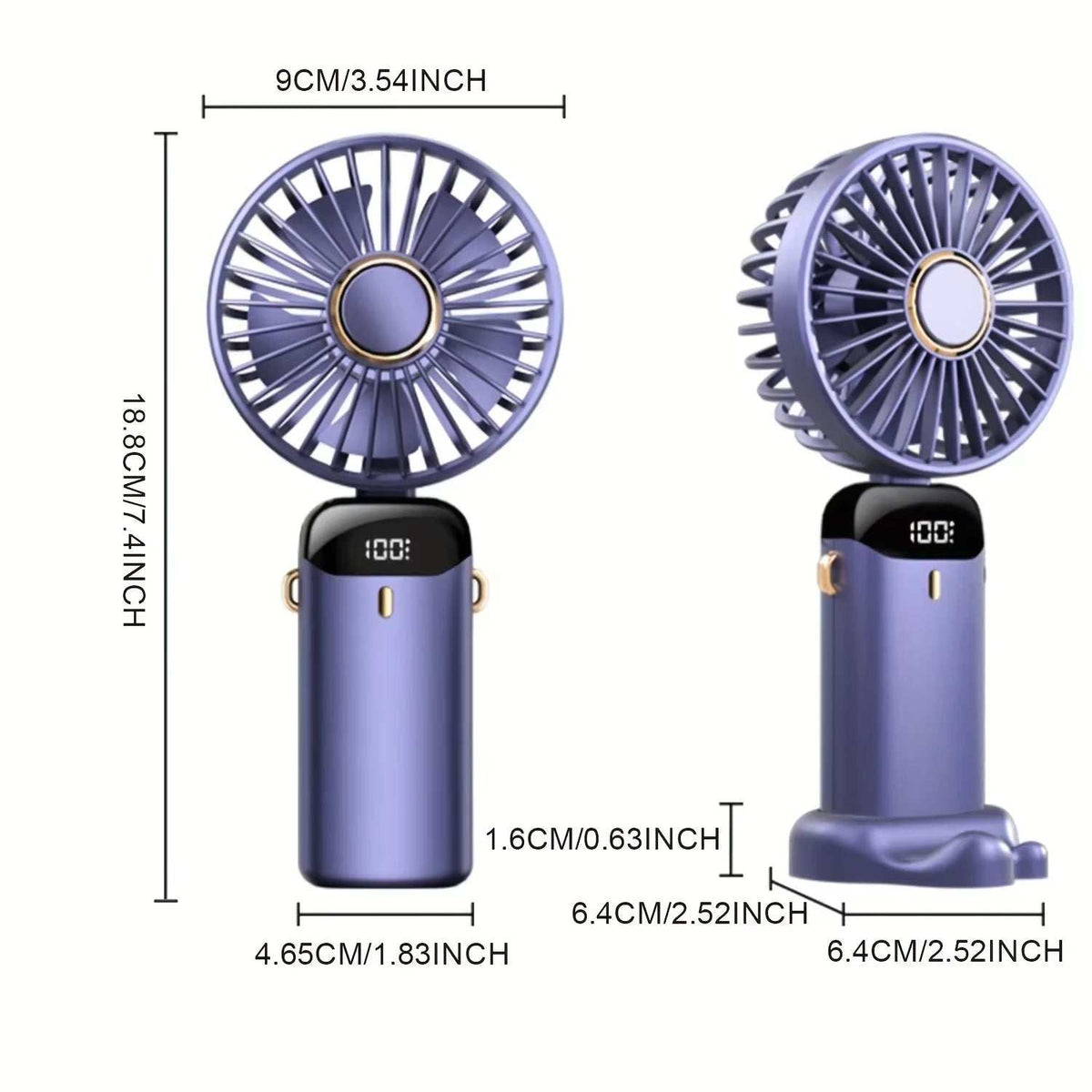 Rechargeable Foldable Mini Fan