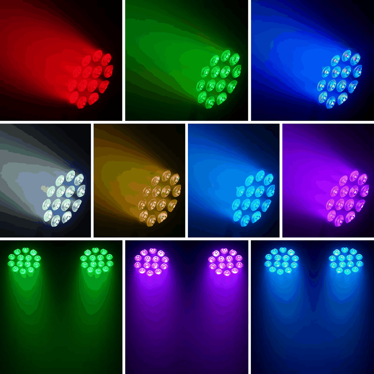 80W RGBW LED Par Light