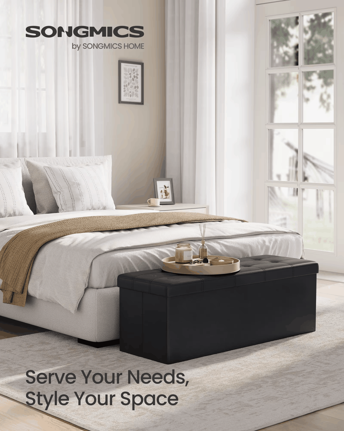 43-Inch Folding Storage
