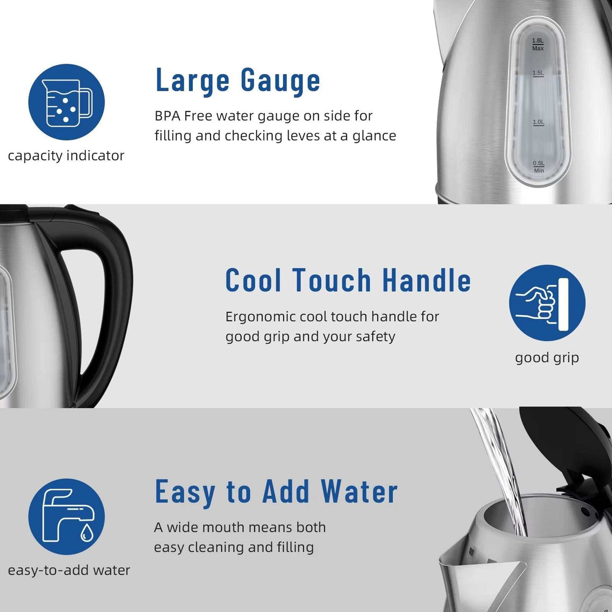 1.8L Electric Kettle