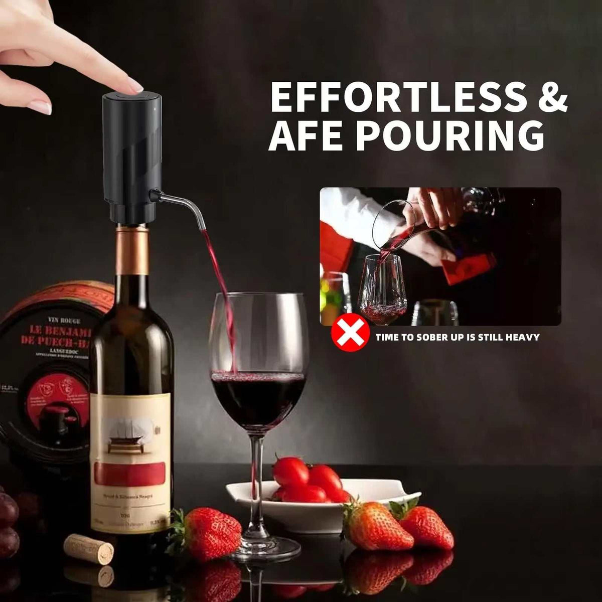Rechargeable Electric Wine Aerator