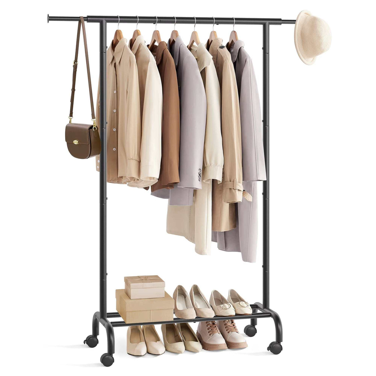 Clothing Rack with Wheels