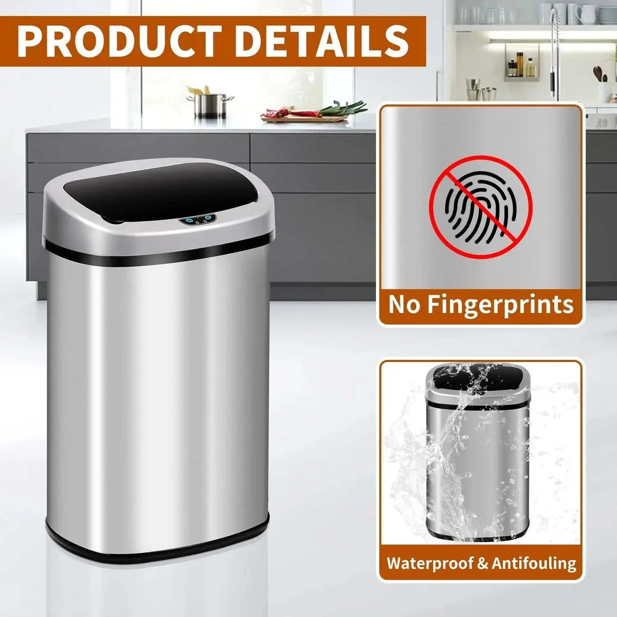 Automatic Motion Sensor Trash