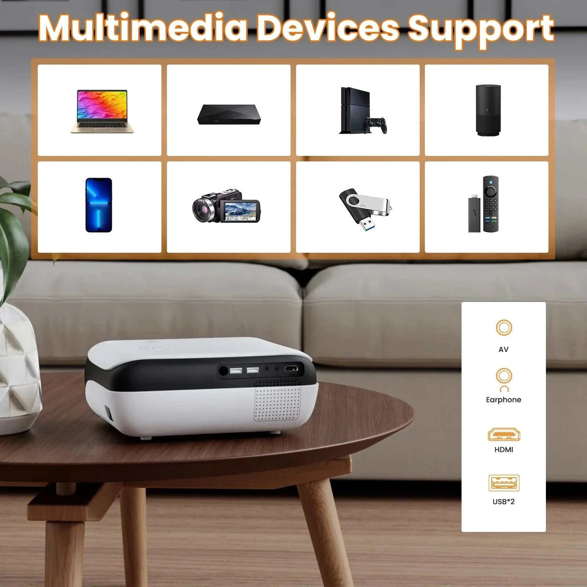Native 1080P Projector
