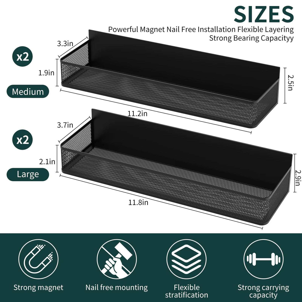Magnetic Spice Rack