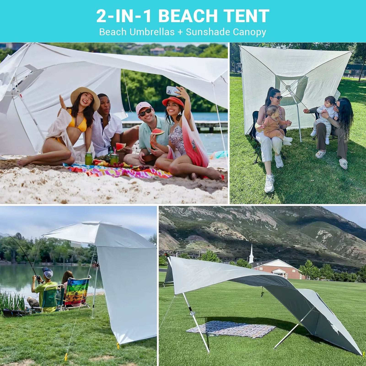 Beach Umbrella Tent