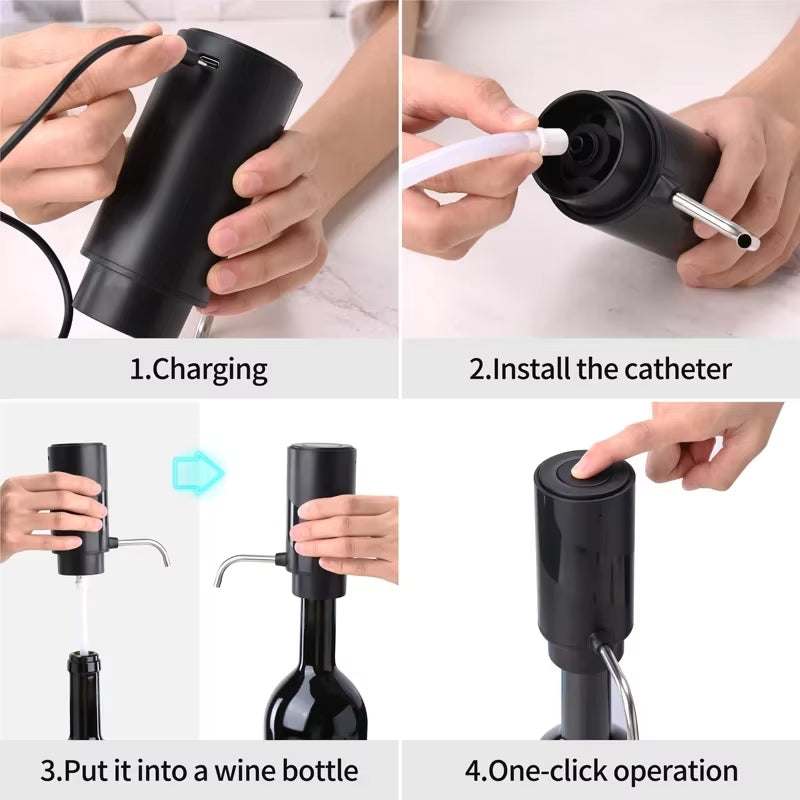 Rechargeable Electric Wine Aerator