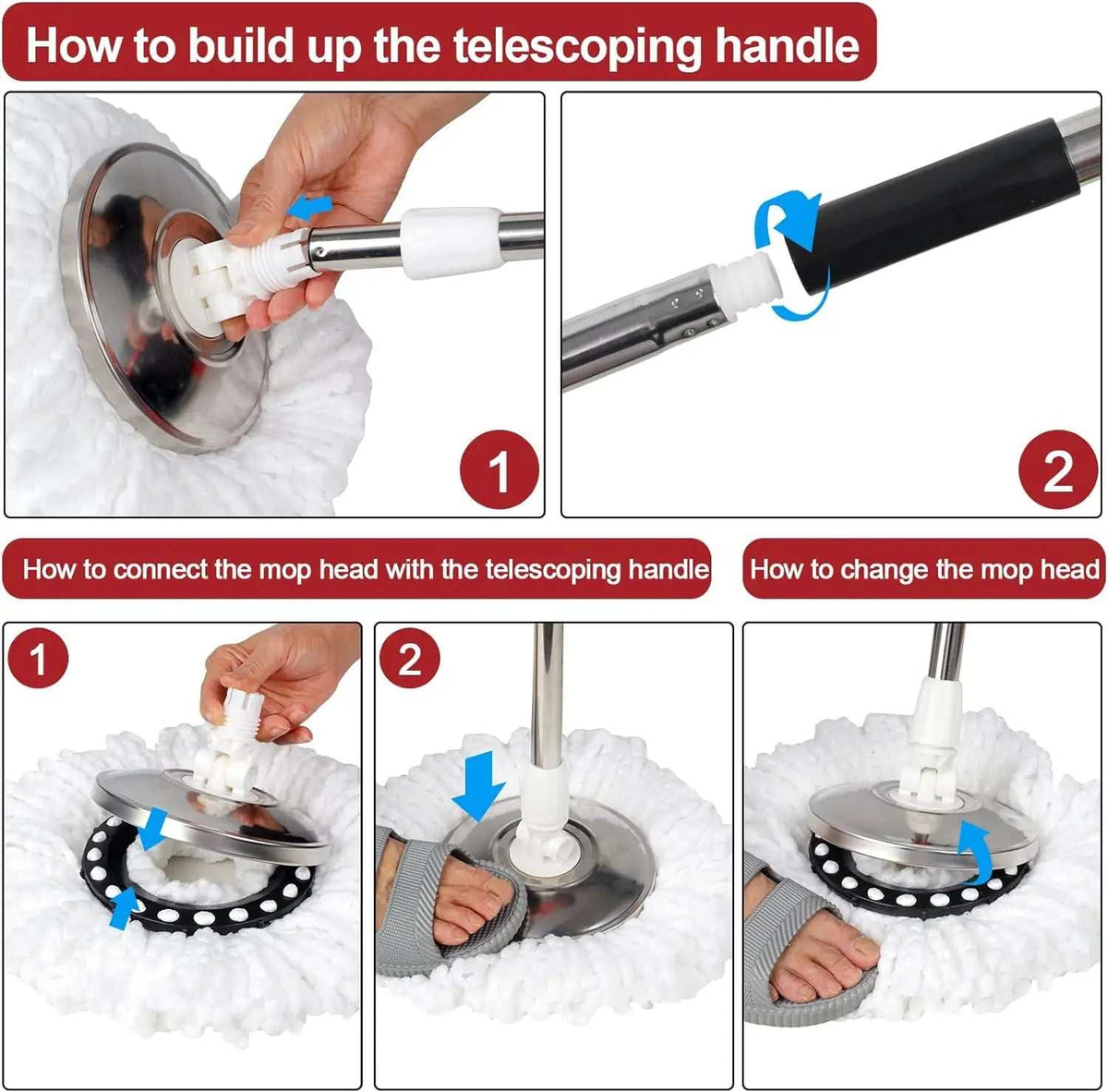 Mop Bucket Set 