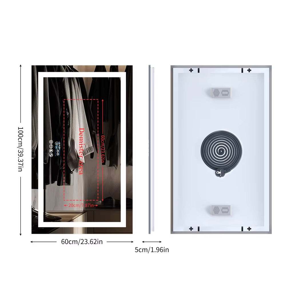 XXL Smart LED Bathroom Mirror
