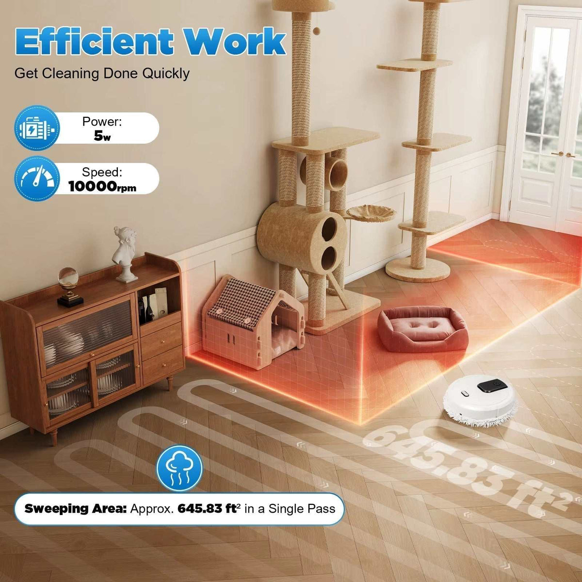 Robot Vacuum Cleaner & Mopping Machine
