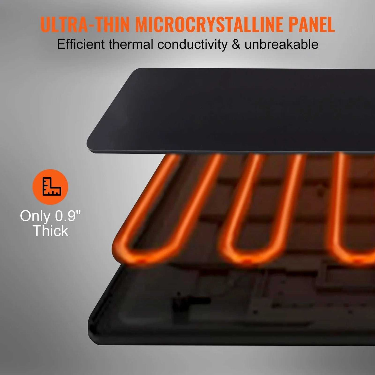 Portable Electric Glass Warming Tray