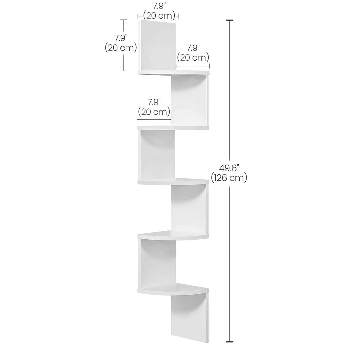  5-Tier Floating Corner