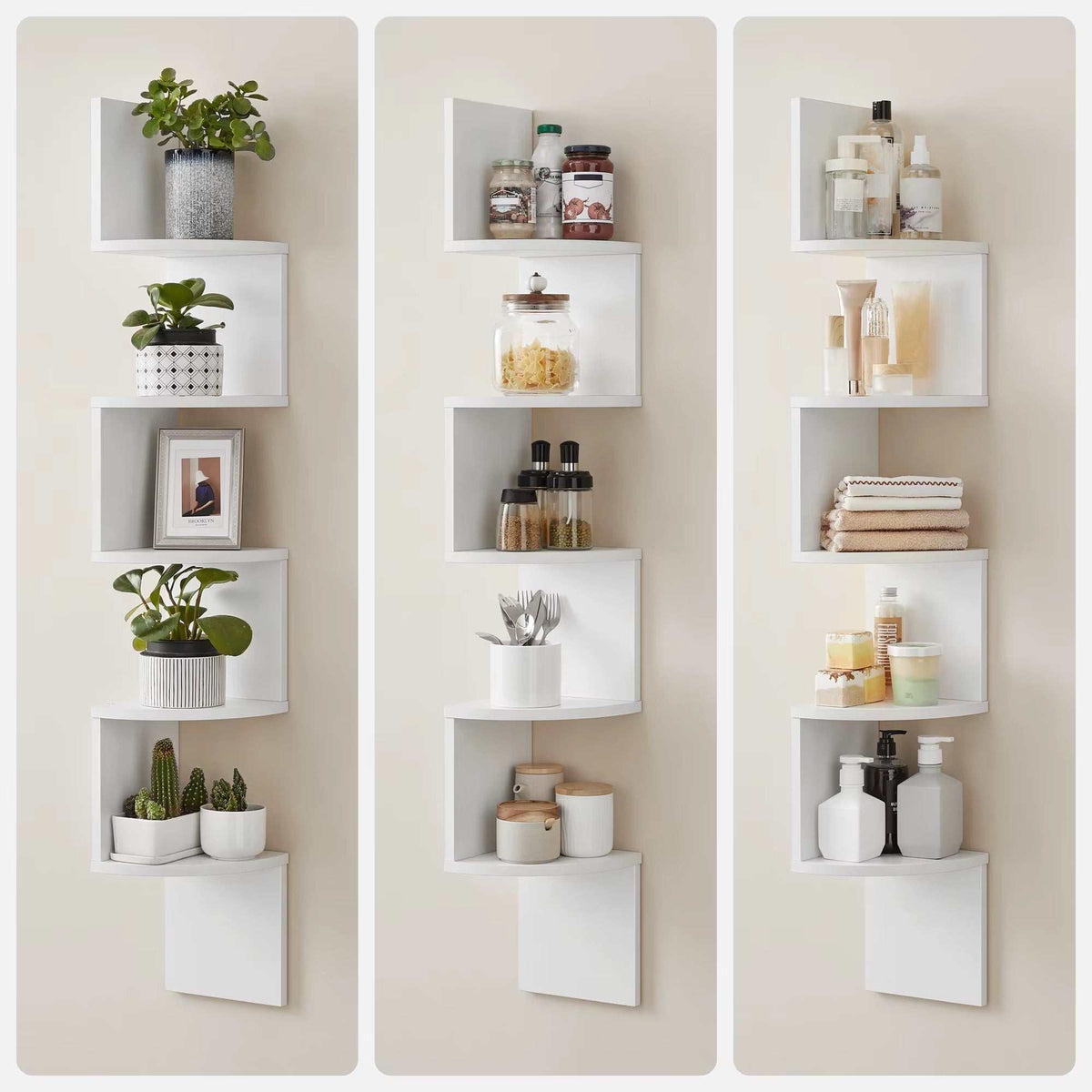  5-Tier Floating Corner