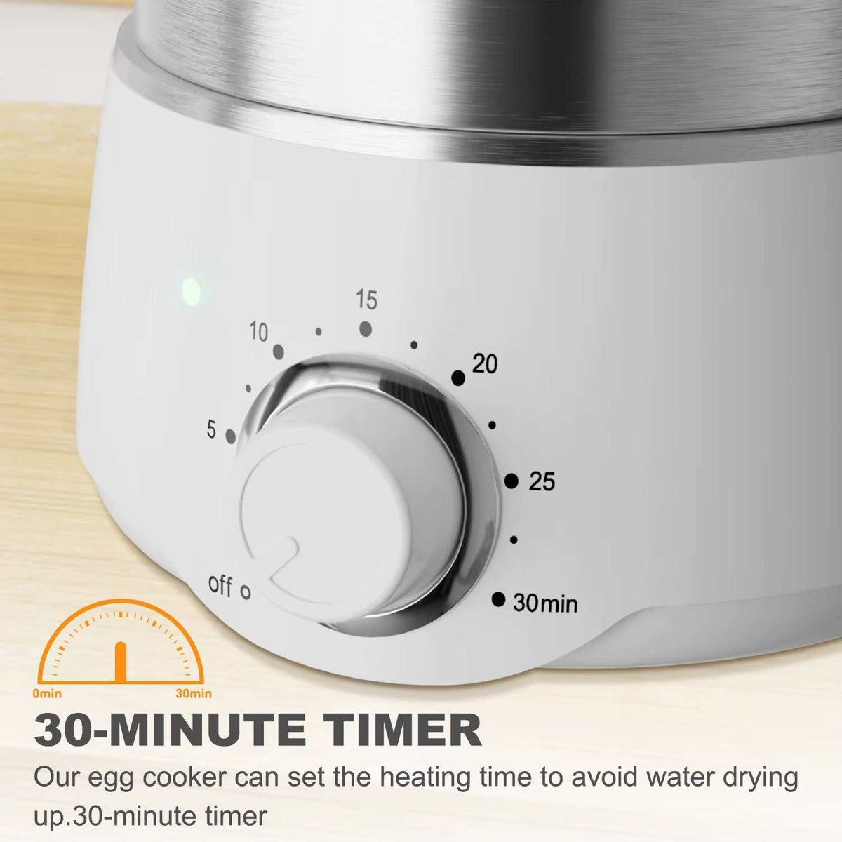 14-Egg Electric Egg Cooker 