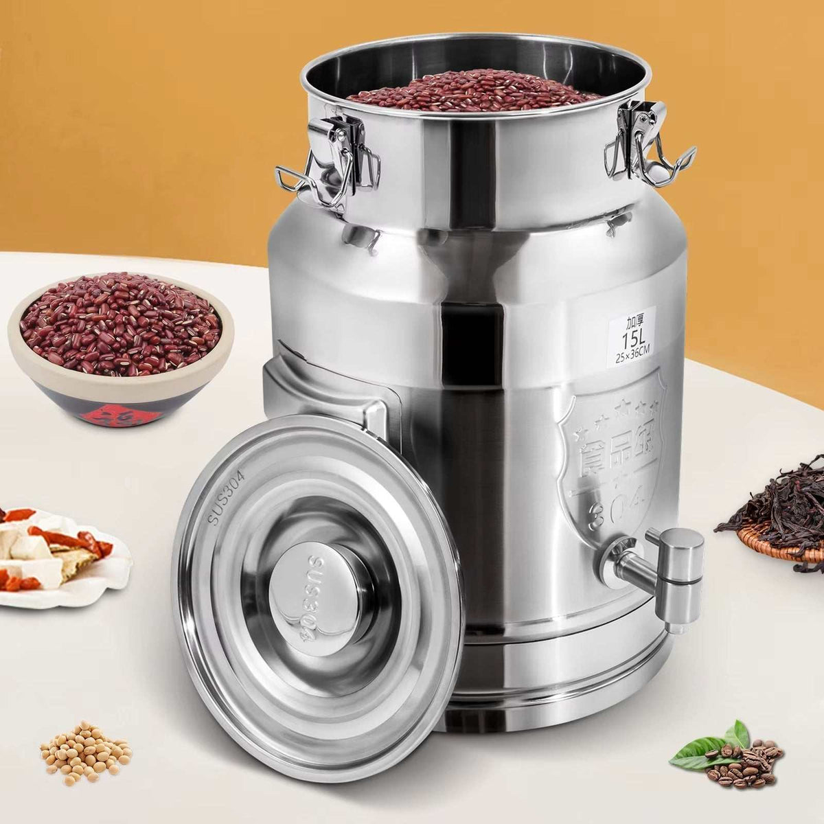 Stainless Steel Beverage Dispenser
