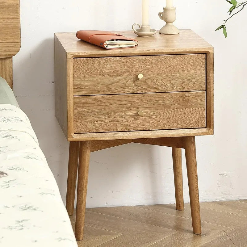 Bedside Table Solid Wood