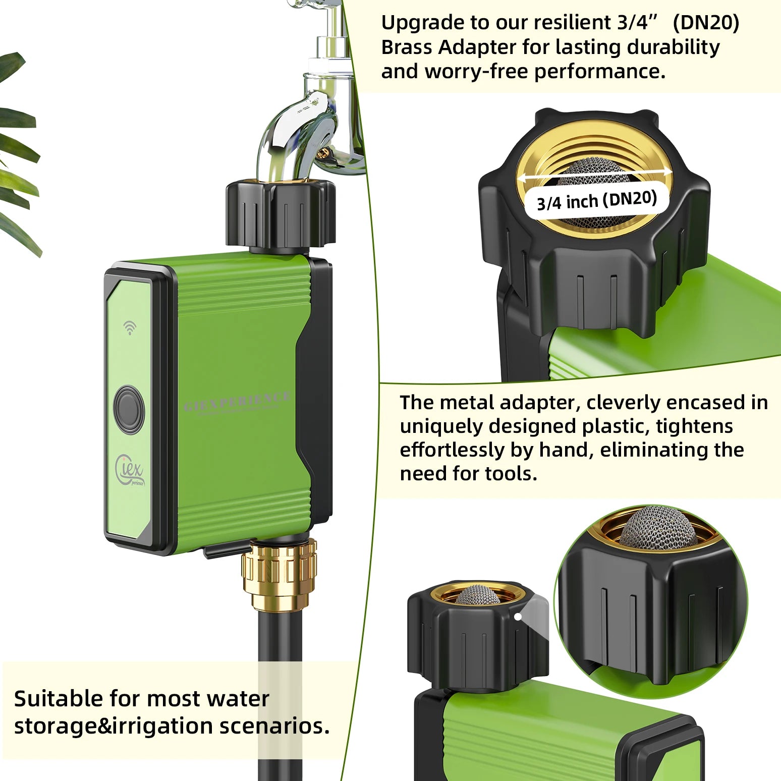 WIFI Garden Watering Timer Smart Sprinkler Drip Irrigation System
