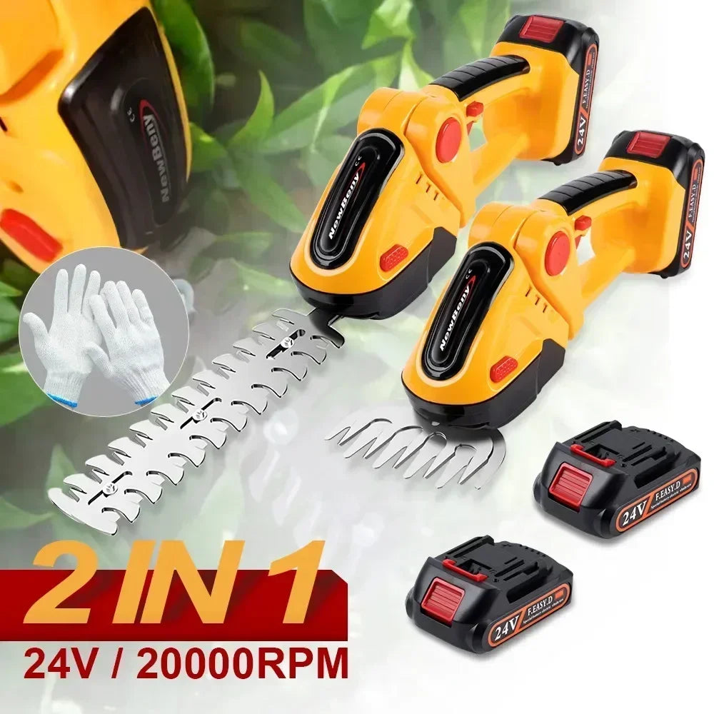 Cordless Electric Hedge Trimmer