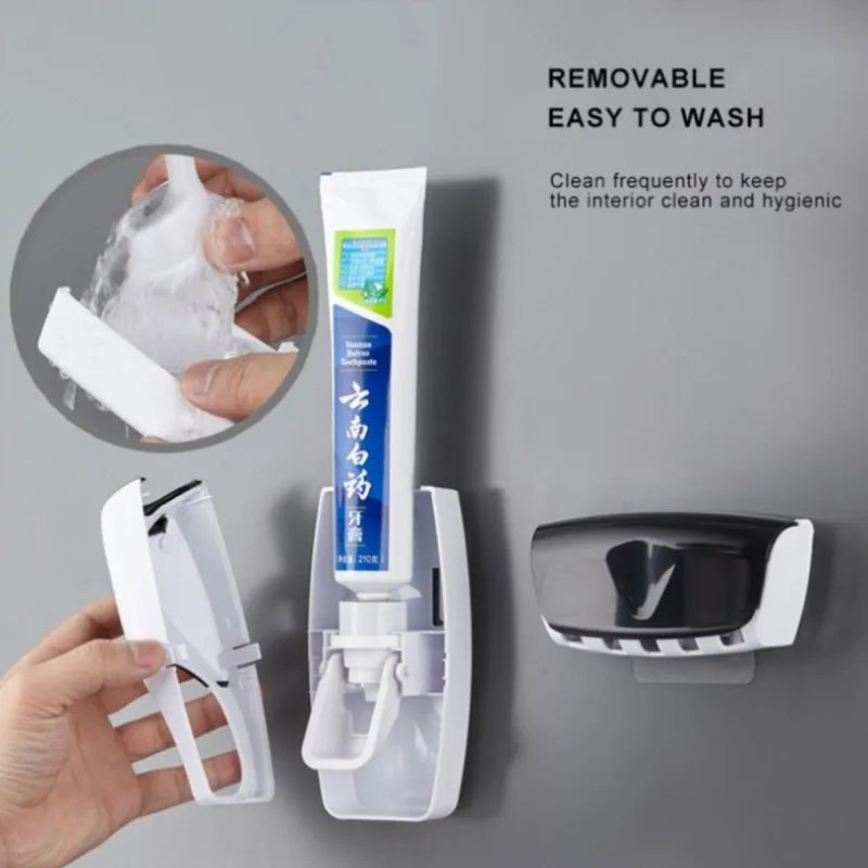 Sticky Toothpaste Squeezer for Bathroom