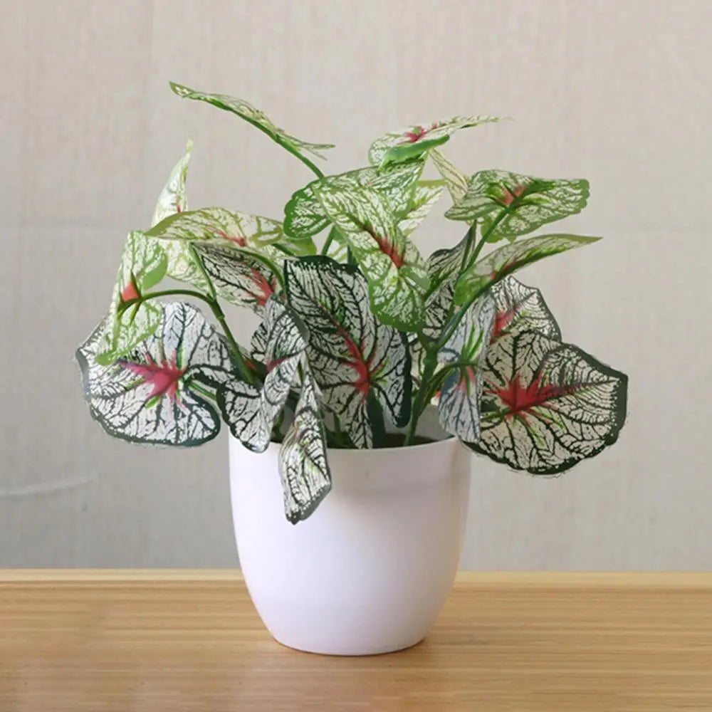 Artificial Foliage Plant Pot