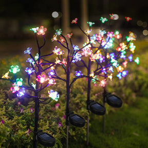 Outdoor Solar Flower Light for Garden Decoration