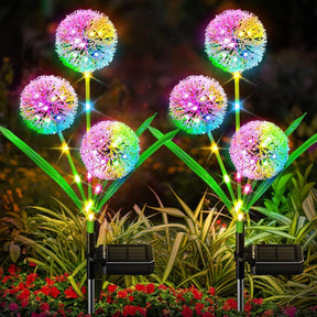 Solar Dandelion Flower Light Outdoor