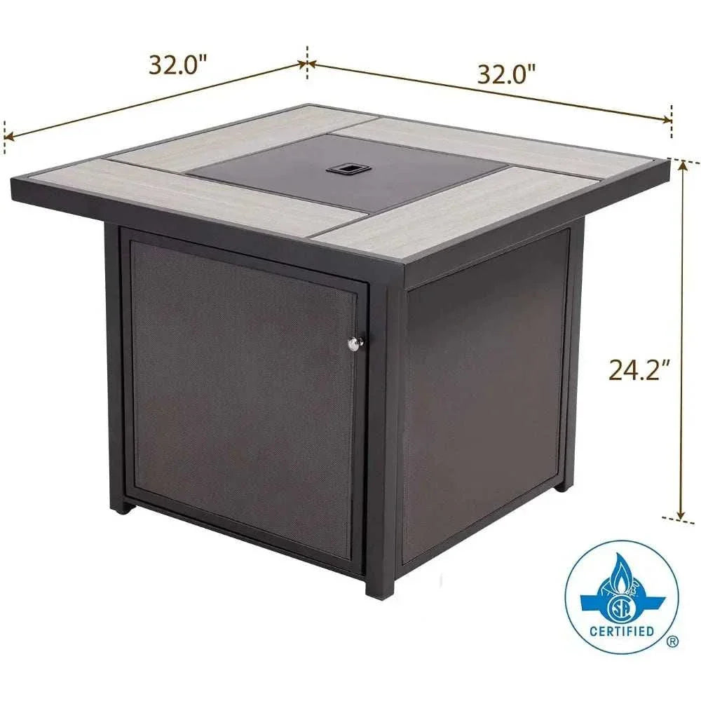 Grand Patio 32" Propane Fire Pit Table