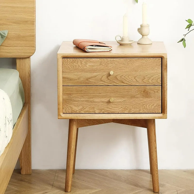 Bedside Table Solid Wood