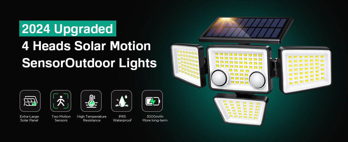 3000LM Solar Outdoor