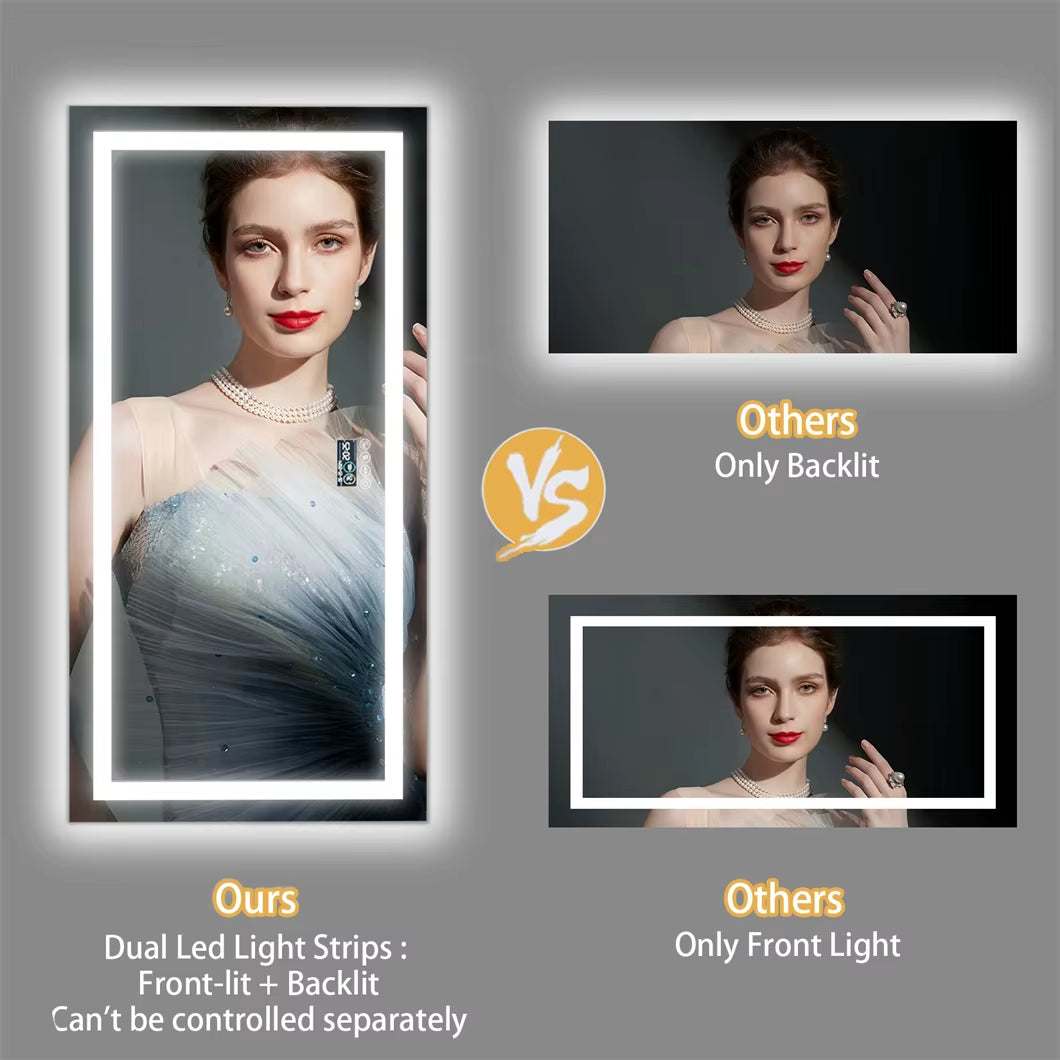 XXL Smart LED Bathroom Mirror