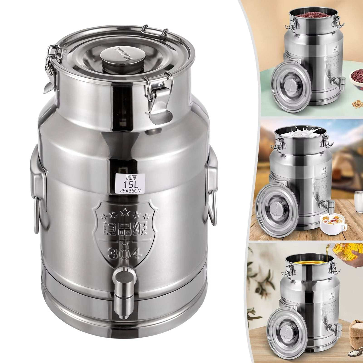 Stainless Steel Beverage Dispenser