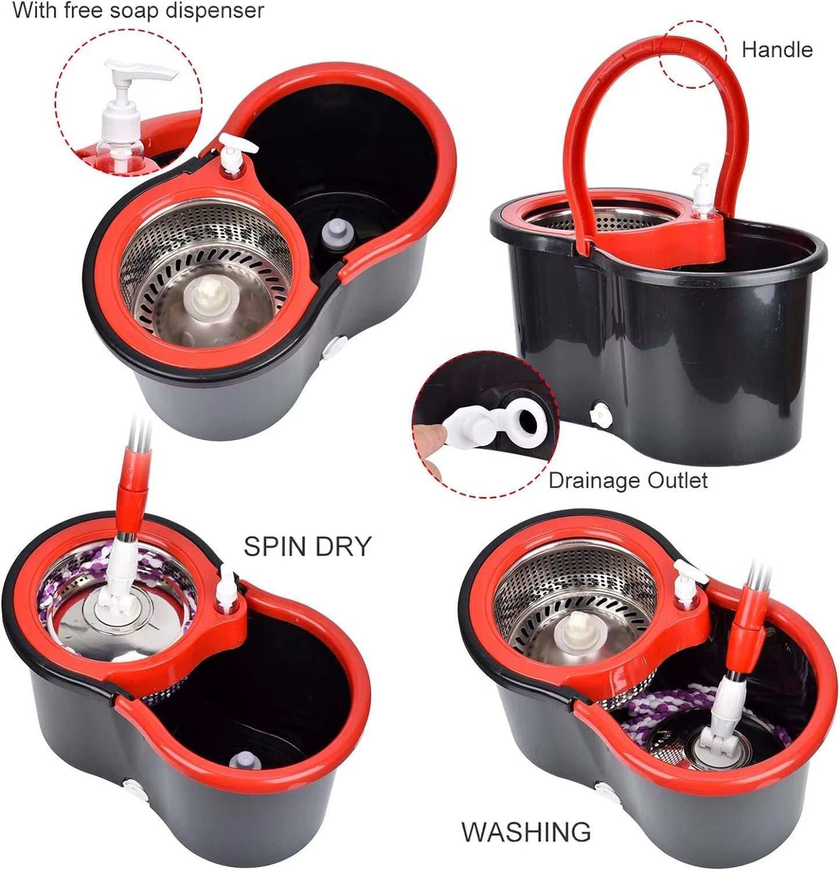 Mop Bucket Set 