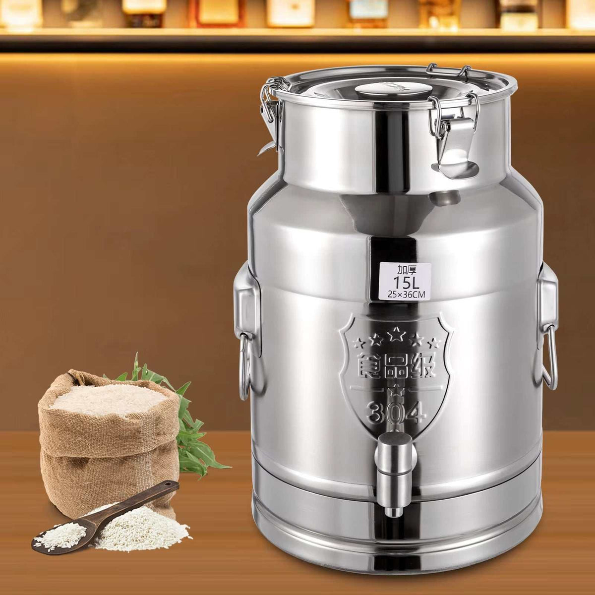 Stainless Steel Beverage Dispenser